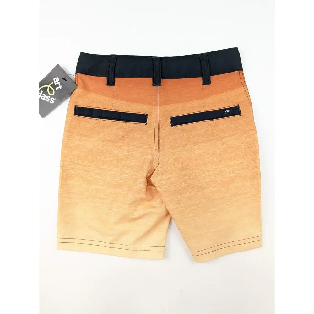 Art Class Orange Swim Shorts